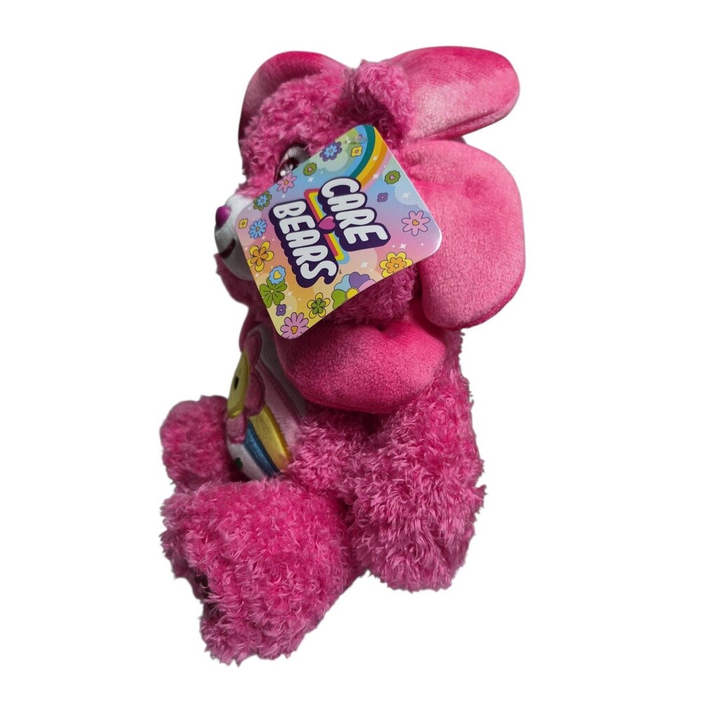 Care Bears 10" Plush Pink Cheer Bear As Flower Easter Spring Gift 2026 New - Picture 2 of 3